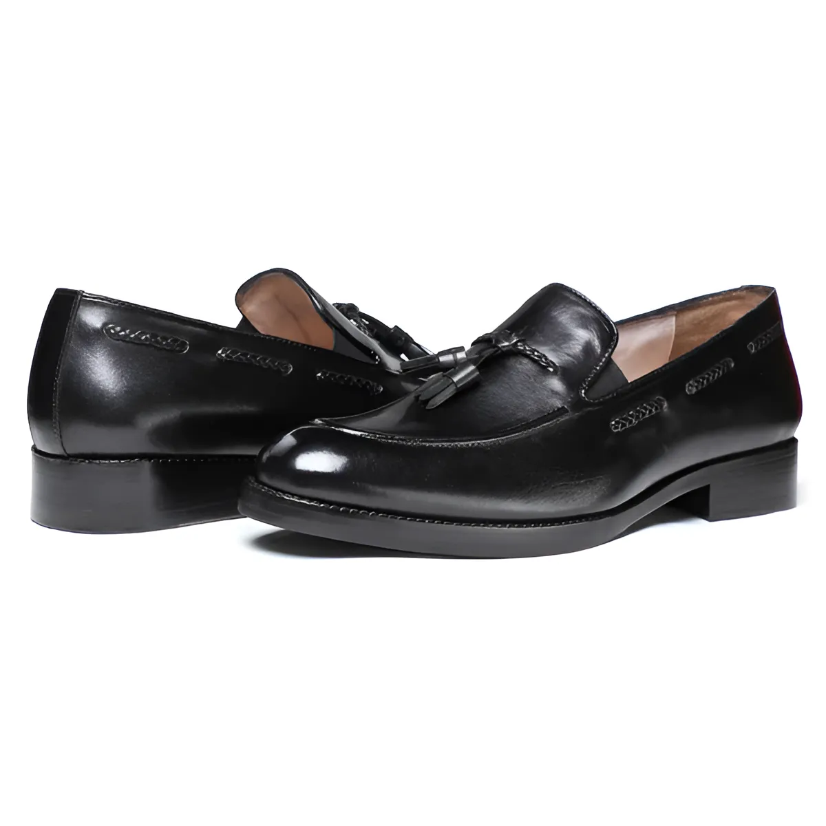 Tassel Loafers - Black