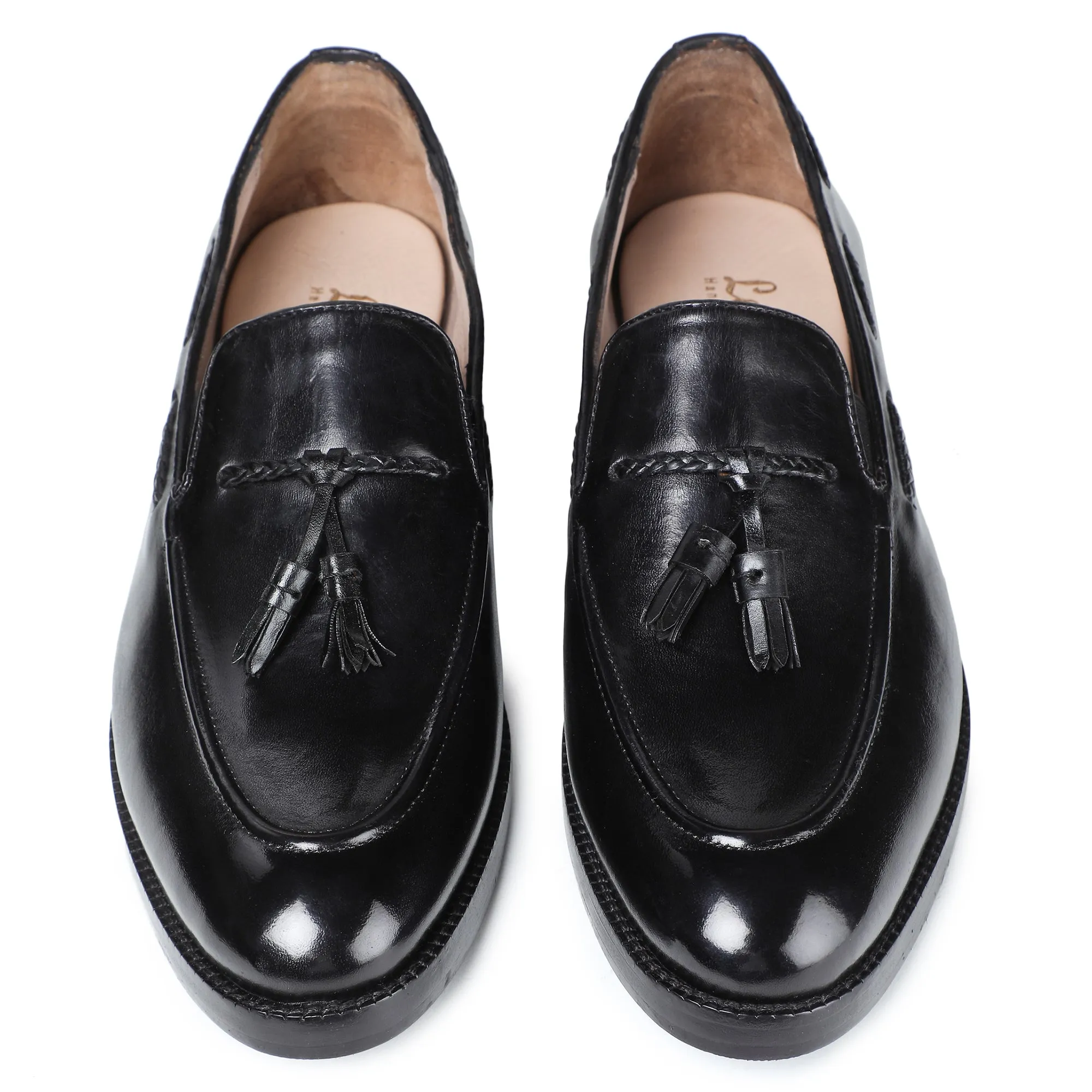 Tassel Loafers - Black