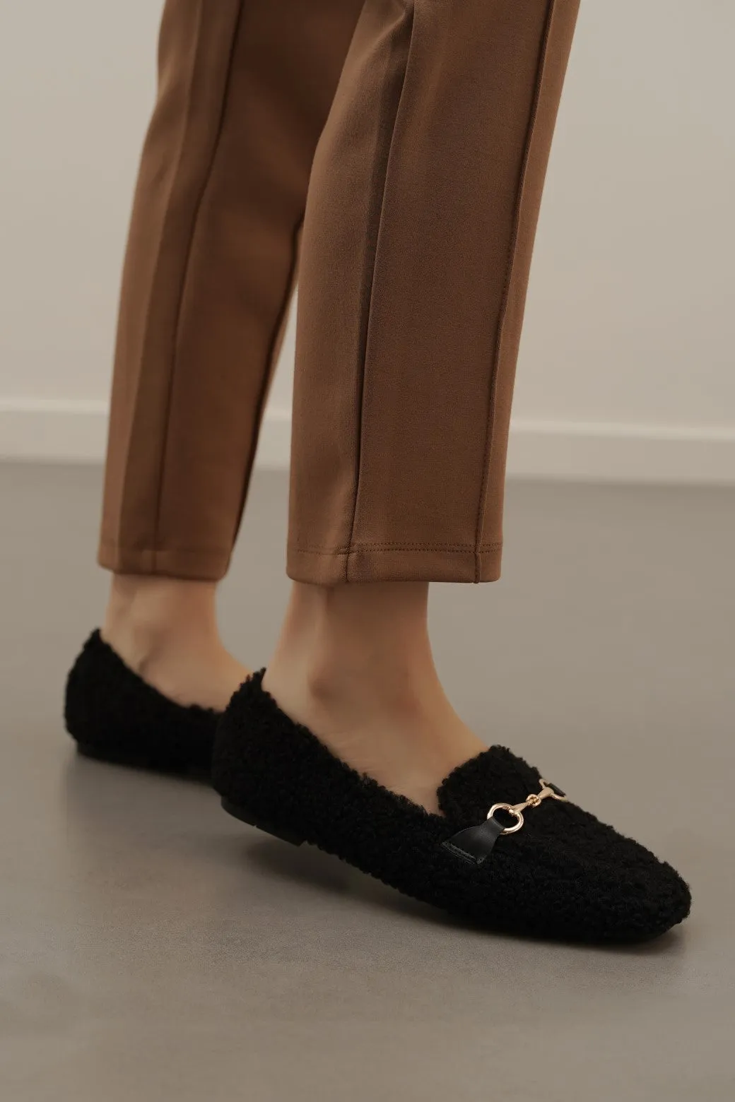 TEDDY FUR LOAFERS