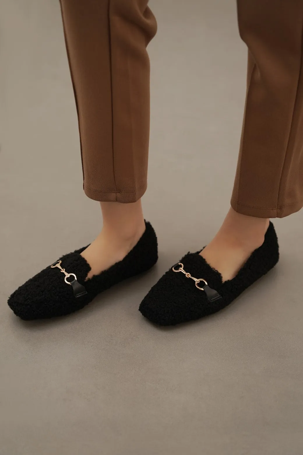 TEDDY FUR LOAFERS