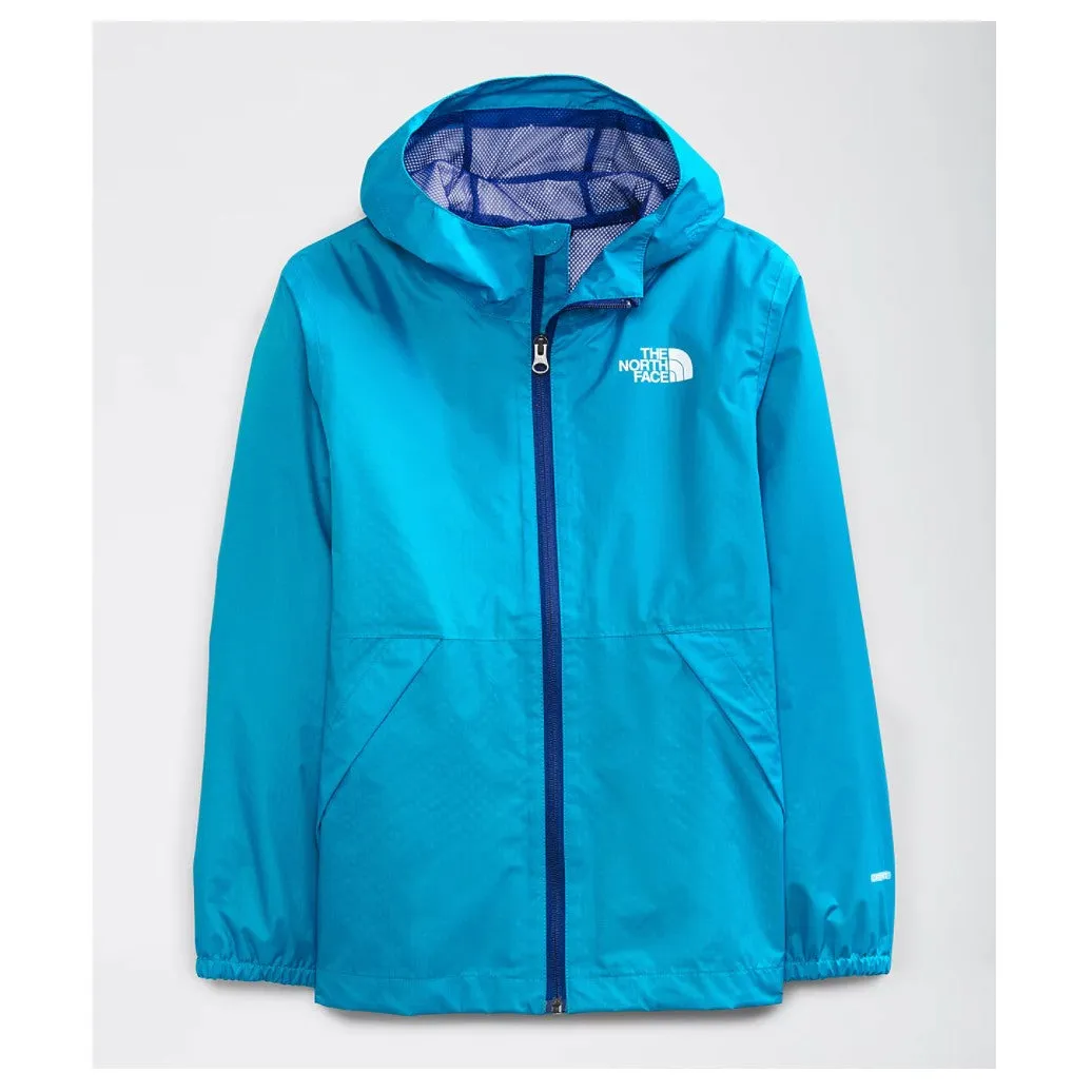 The North Face Meridian Blue Zipline Rain Jacket