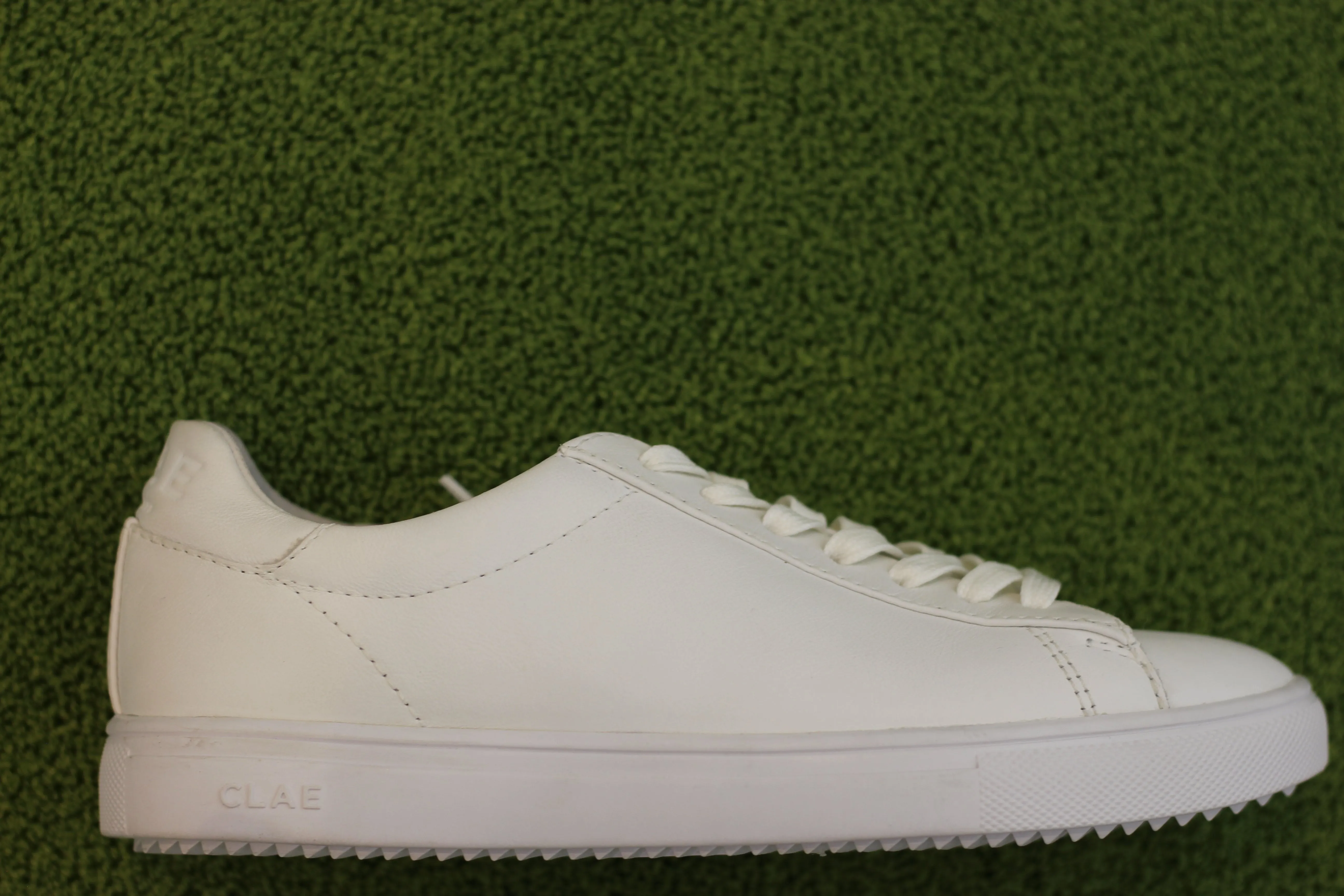 Unisex Bradley Low Sneaker -  Triple White Leather