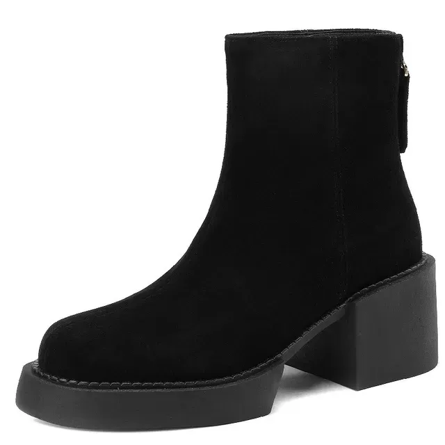 USS Shoes Betty Women's Square Heel Boots