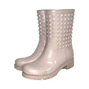 Valentino Rockstud Rain Boots - Size 38