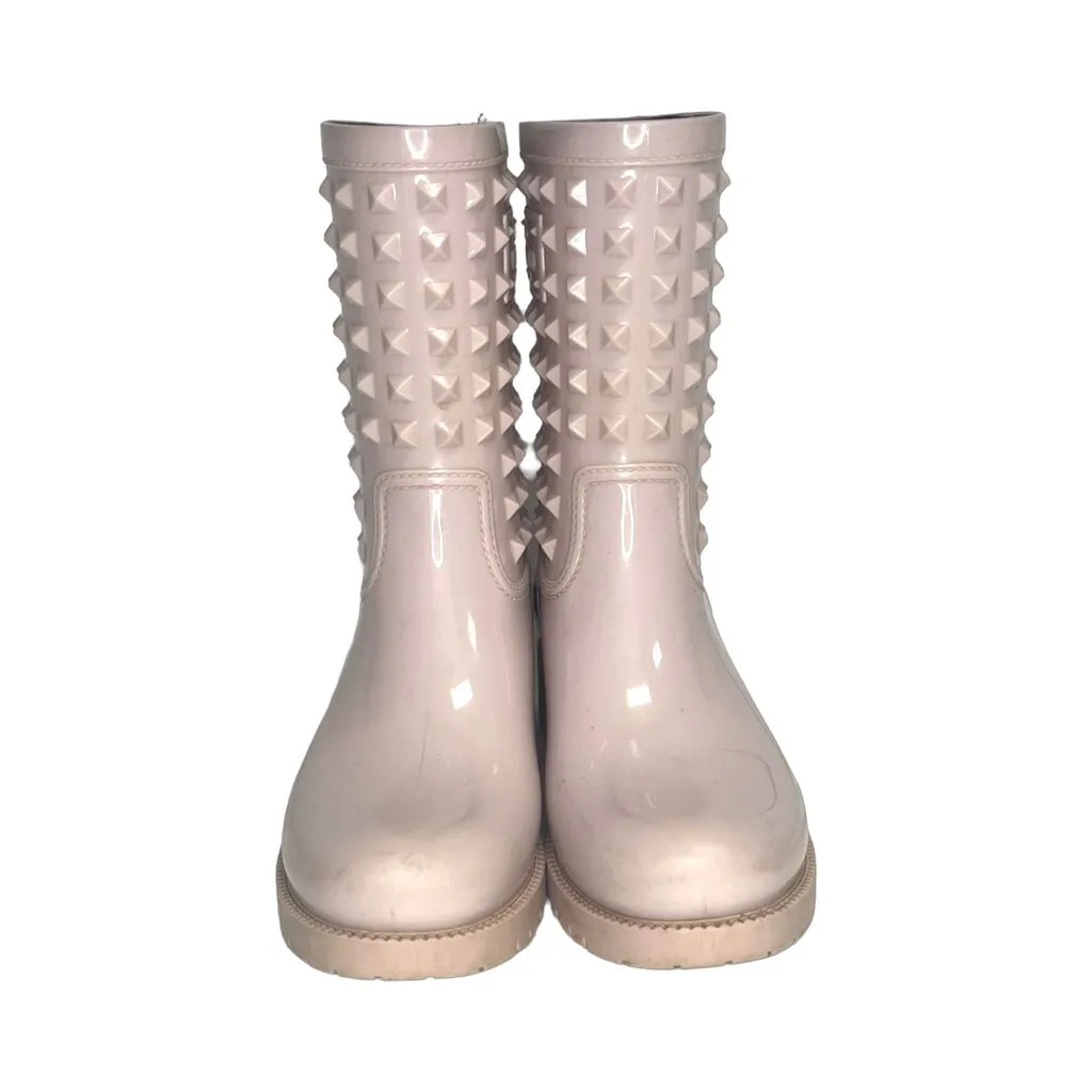 Valentino Rockstud Rain Boots - Size 38