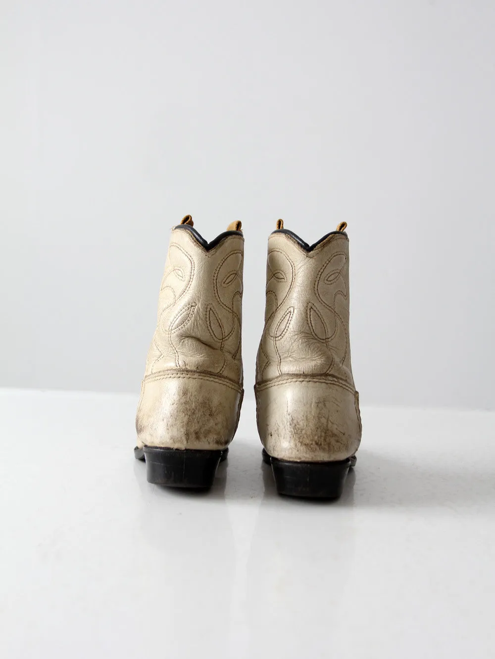 vintage 1940s children's cowboy boots