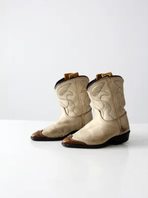 vintage 1940s children's cowboy boots