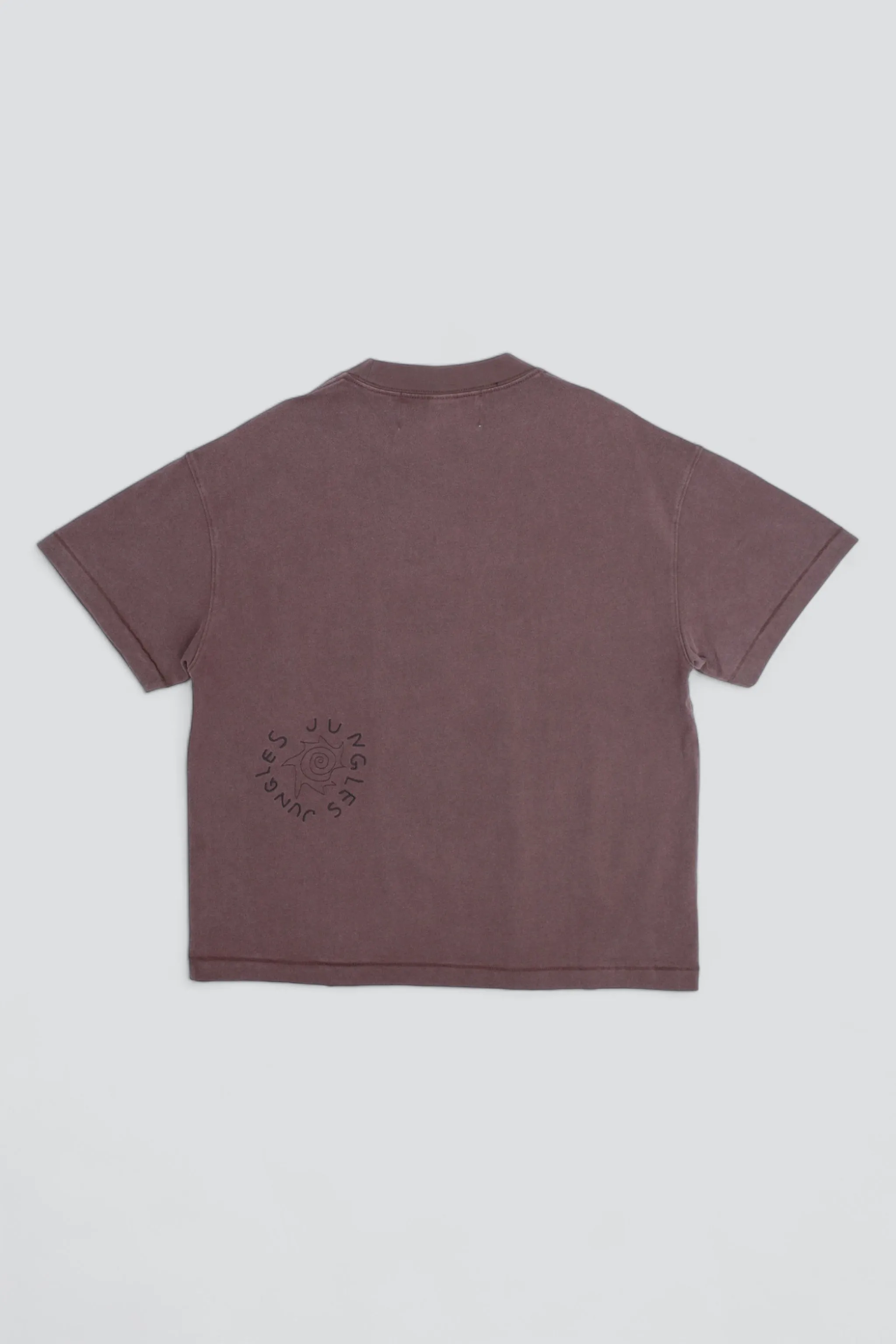 Washed Brown Good Morning Vintage Tee