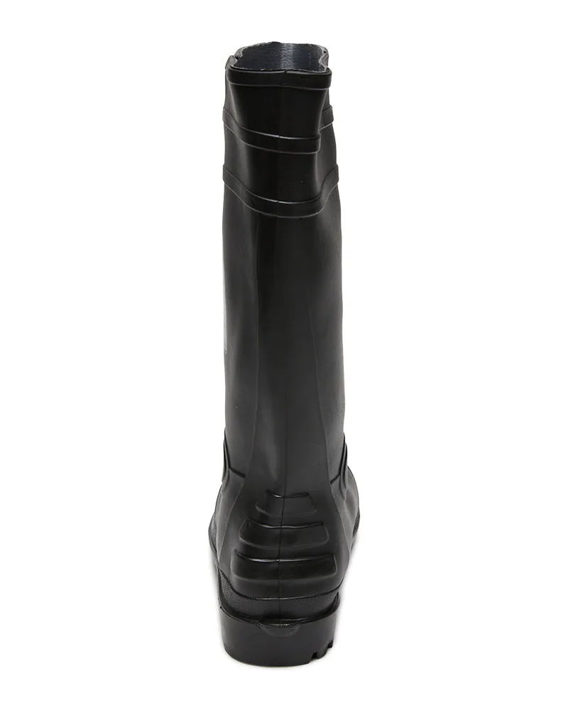 Waterproof Safety S5 Gumboot - Black