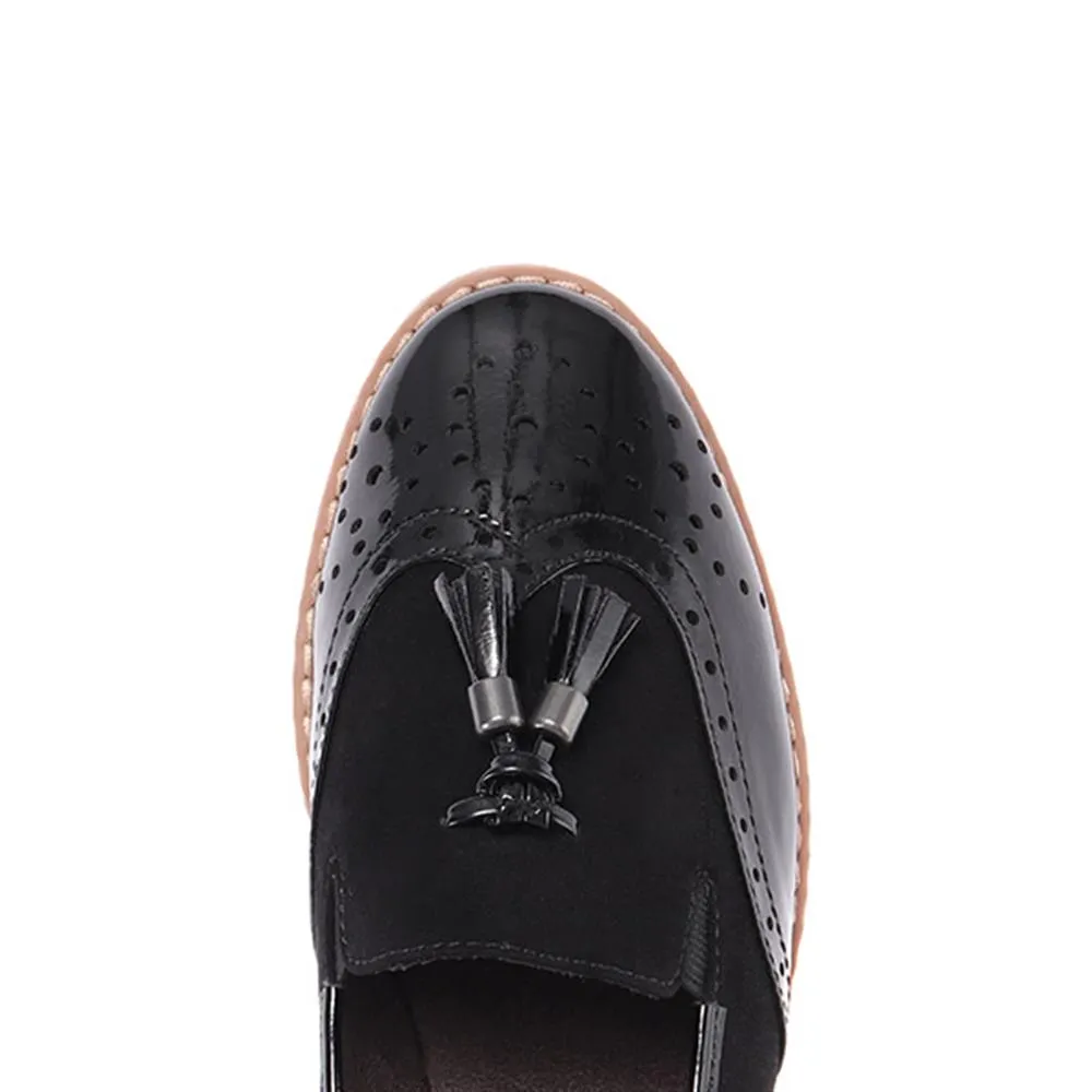 Wide Fit Tassel Loafers - JANSP26017 / 310 349