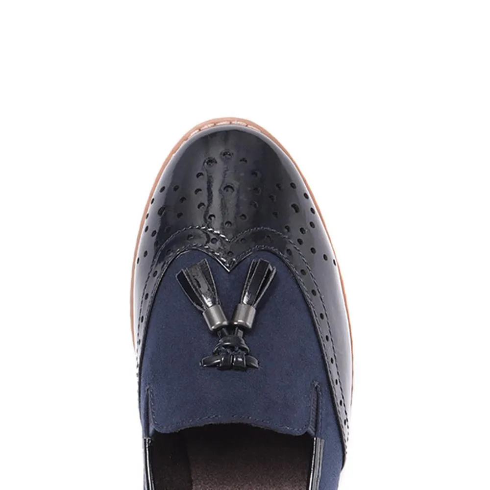 Wide Fit Tassel Loafers - JANSP26017 / 310 349