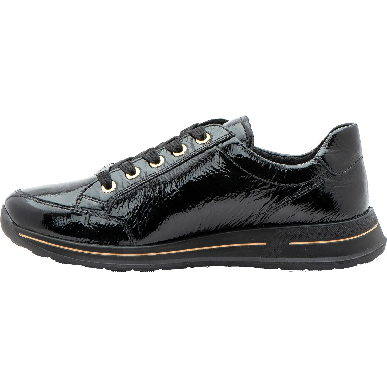 Women's Ara Oleanna Black Patent