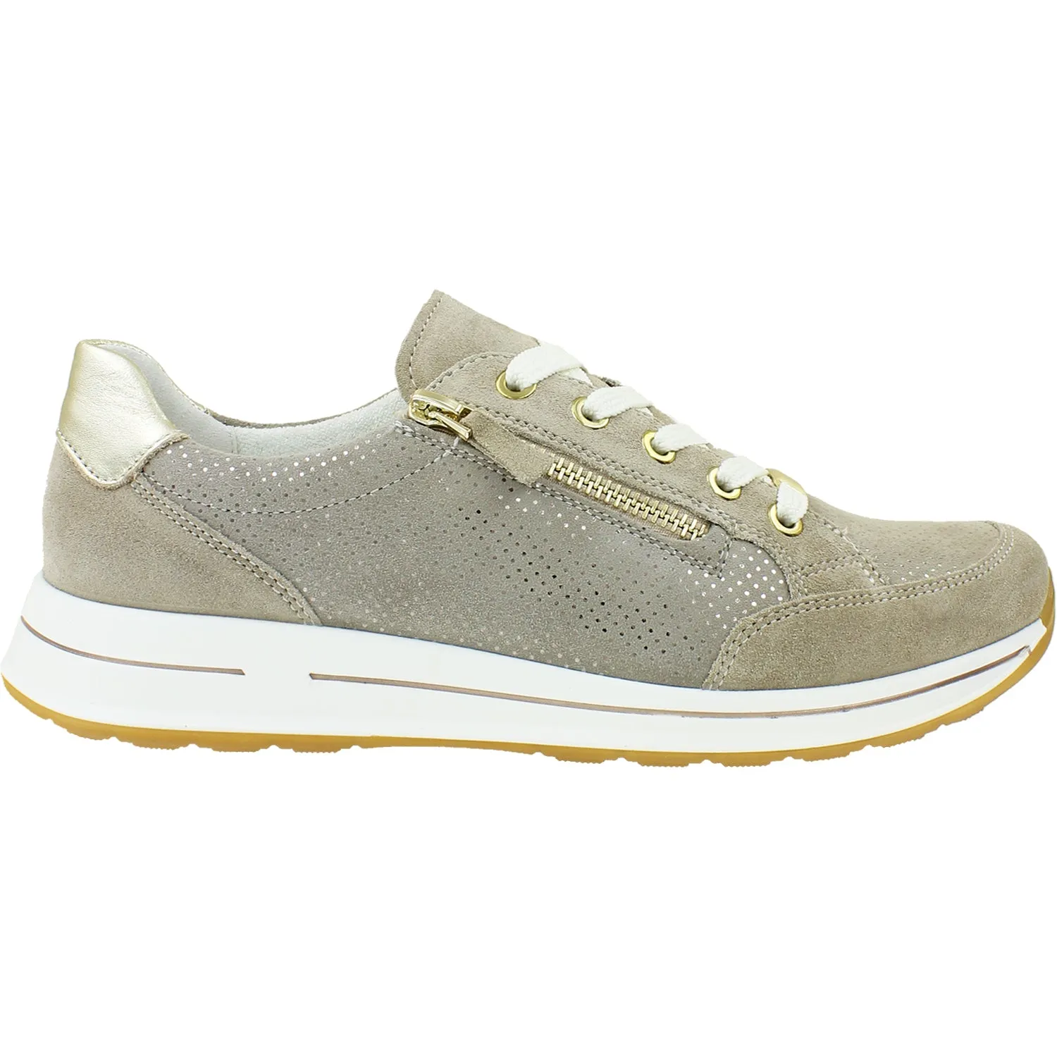 Women's Ara Oleanna Sand/Platinum Suede