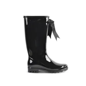 Women's Black Rain Boot