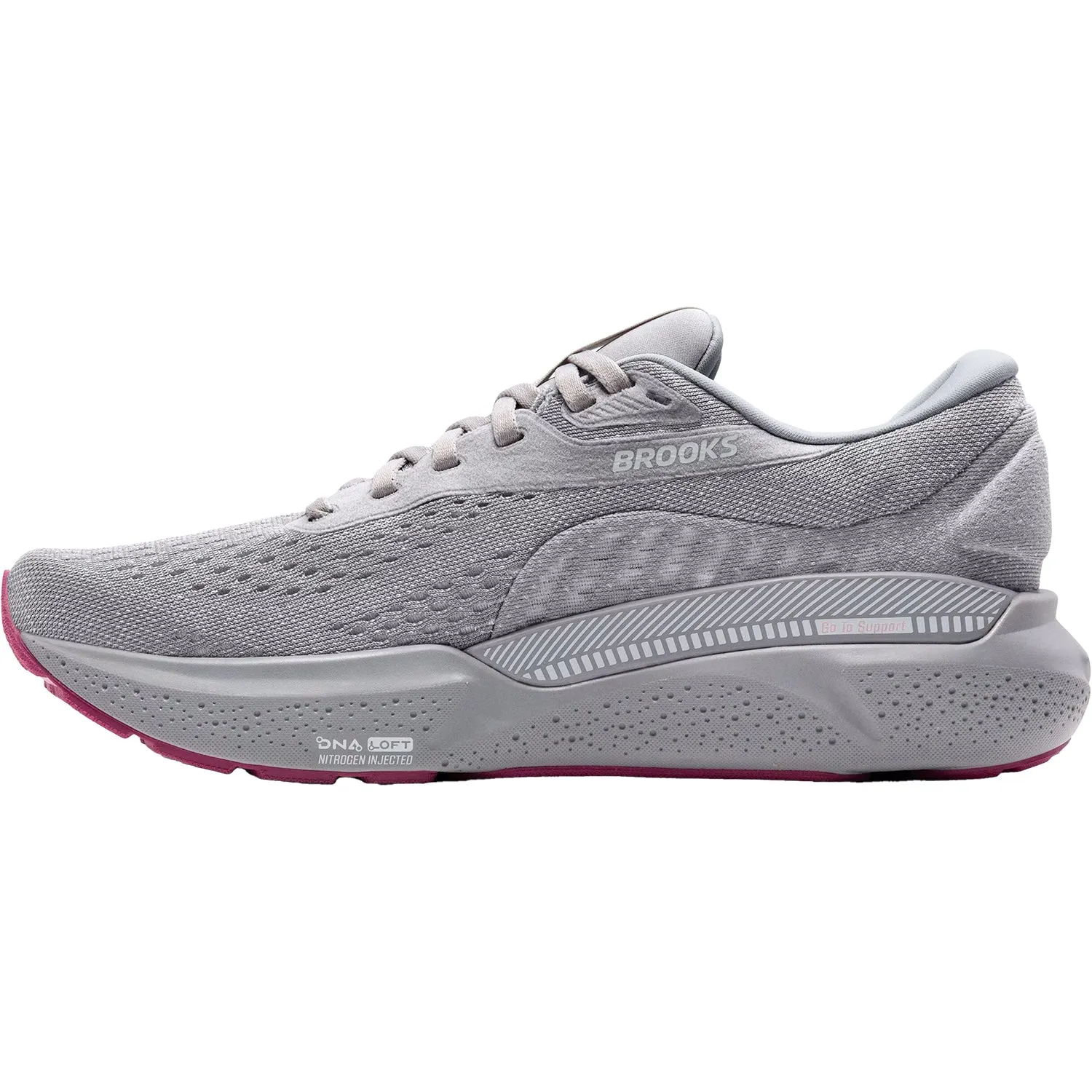 Women's Brooks Adrenaline GTS 24 Alloy/White/Zephyr Mesh