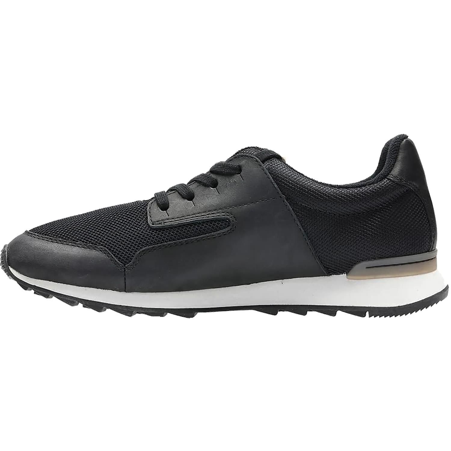 Women's Clarks Floura Mix Black Leather