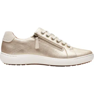 Women's Clarks Nalle Lace Champagne Leather