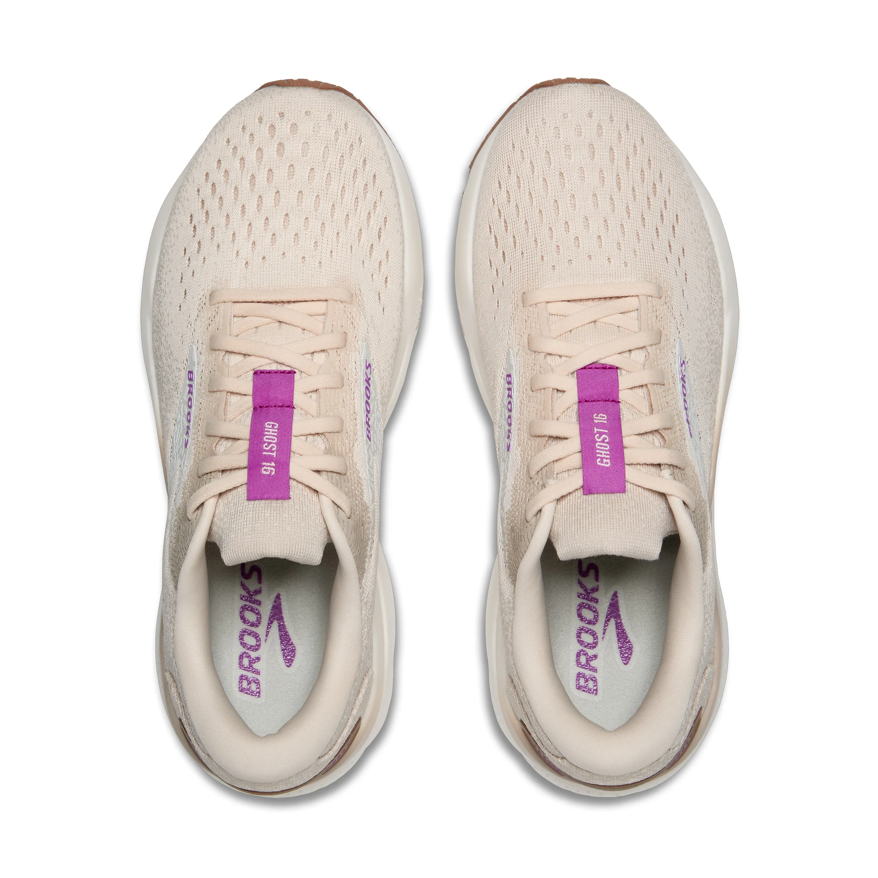 WOMEN'S GHOST 16 - B - 251 ALMOND PEACH/COCONUT/PURPLE