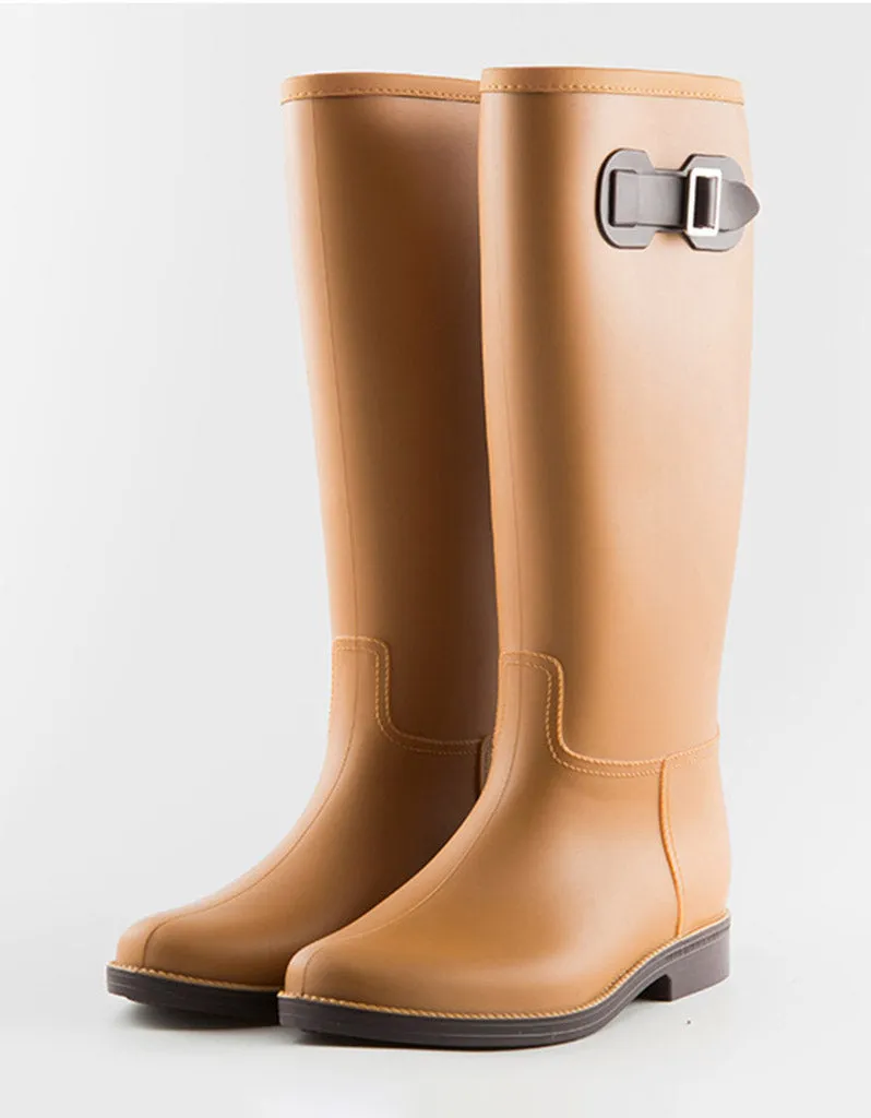 Women's Knee-high Waterproof Rain Boots