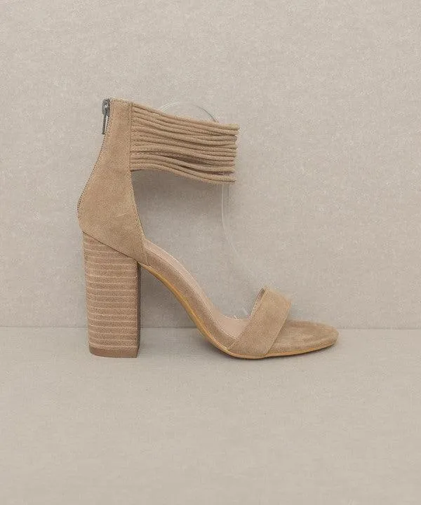 Womens Shoes Blake - Strappy Ankle Wrapped Heel