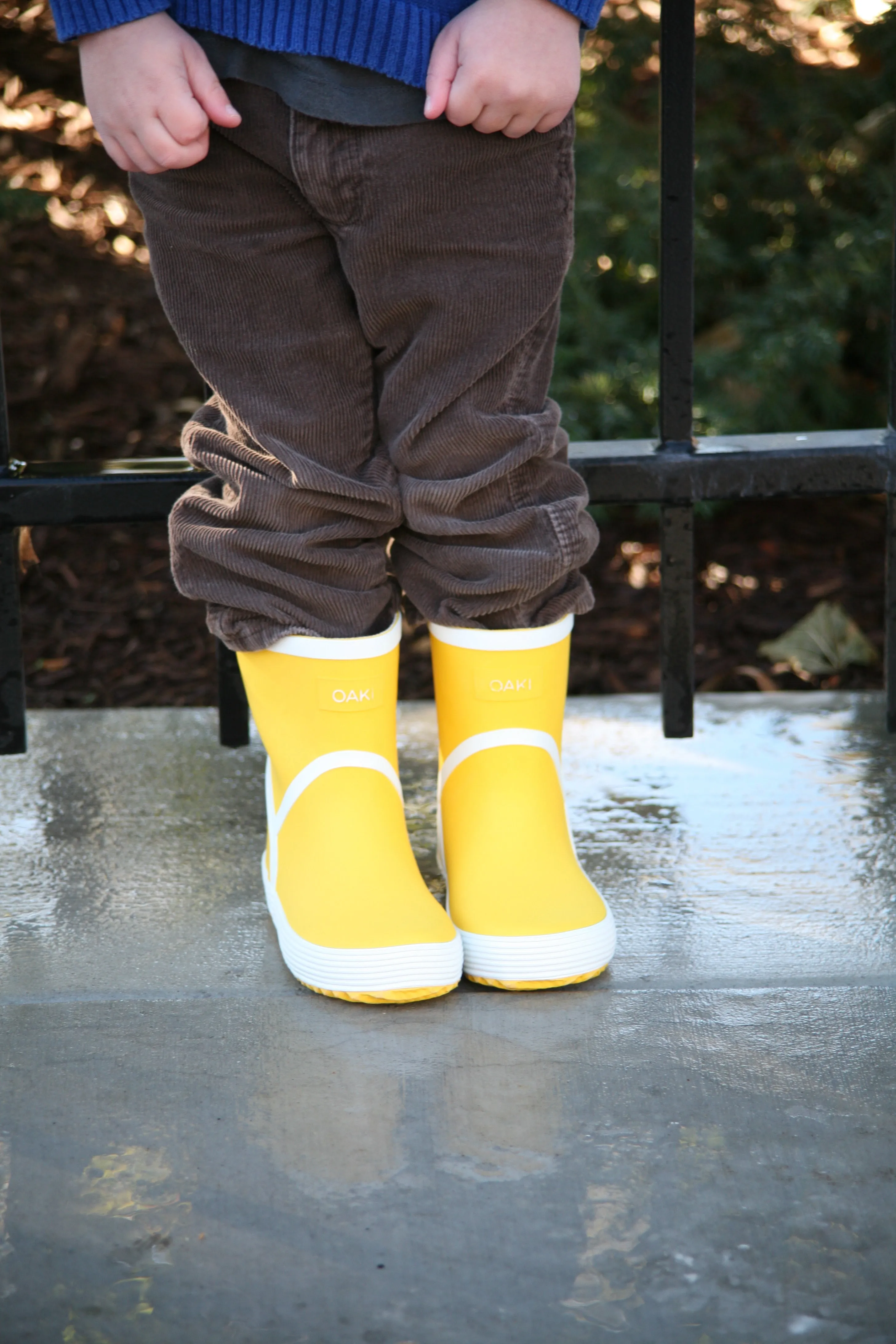 Yellow Ultra-Light Rain Boots