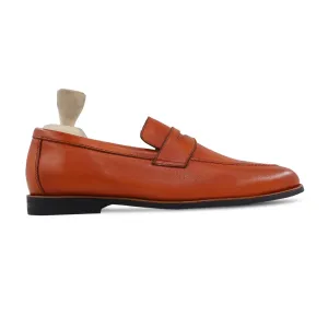 Youman - Men's Tan Calf Leather Loafer